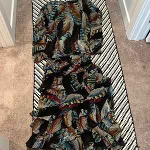 COPY - Feather skirt set